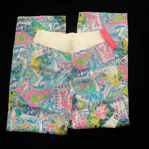 Lilly Pulitzer Pants - Lilly Pulitzer MEDIUM Palazzo Beach Pants NWT